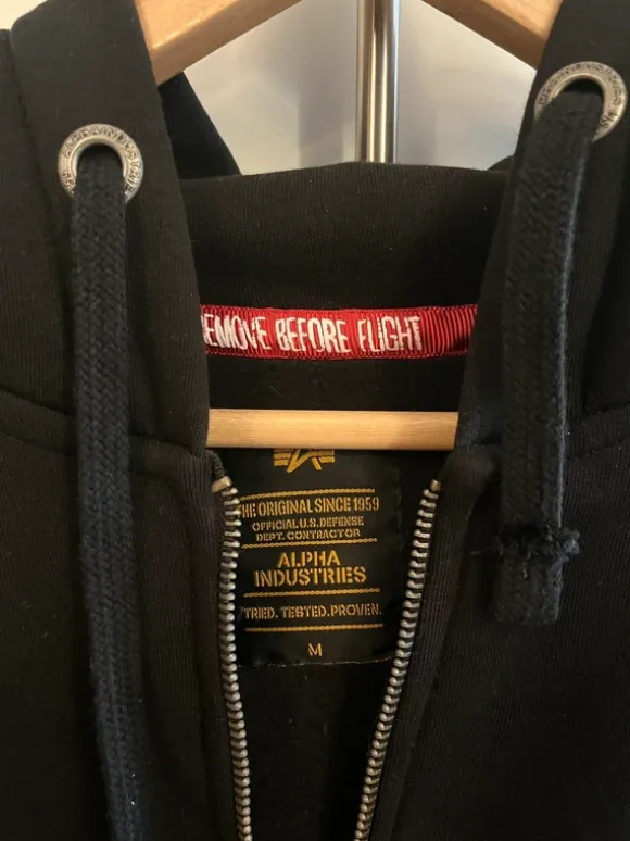 Alpha Industries Zip-Hoodie