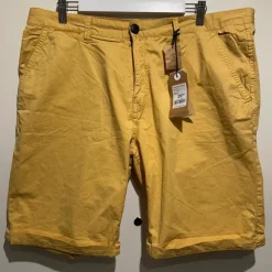 America Today Herren Chino Shorts Gelb Gr. XXL – Neu mit Etikett