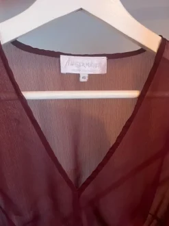 Angermaier Dirndlbluse rot Gr. 40