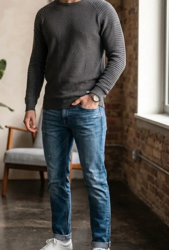 Antargo Strick Pullover