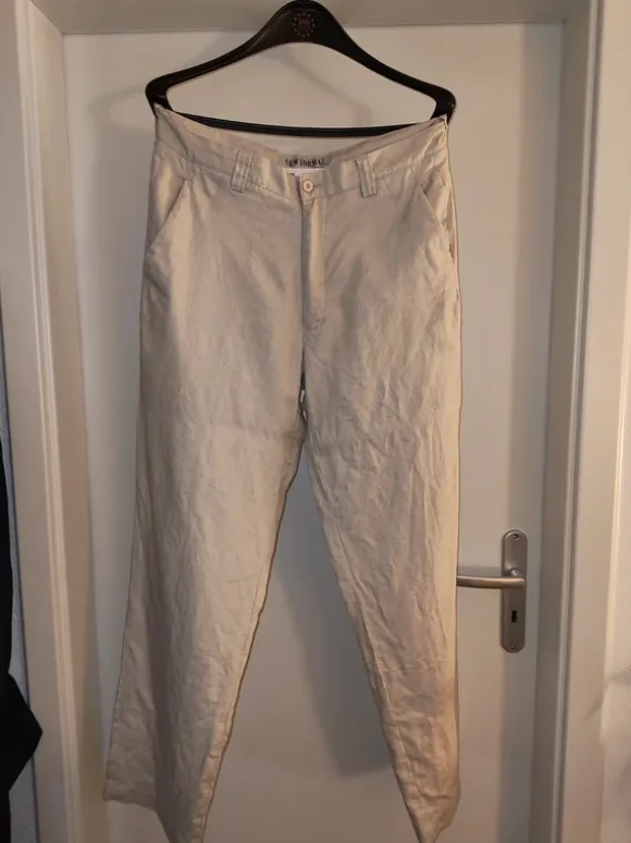 Anzug 100% Leinen