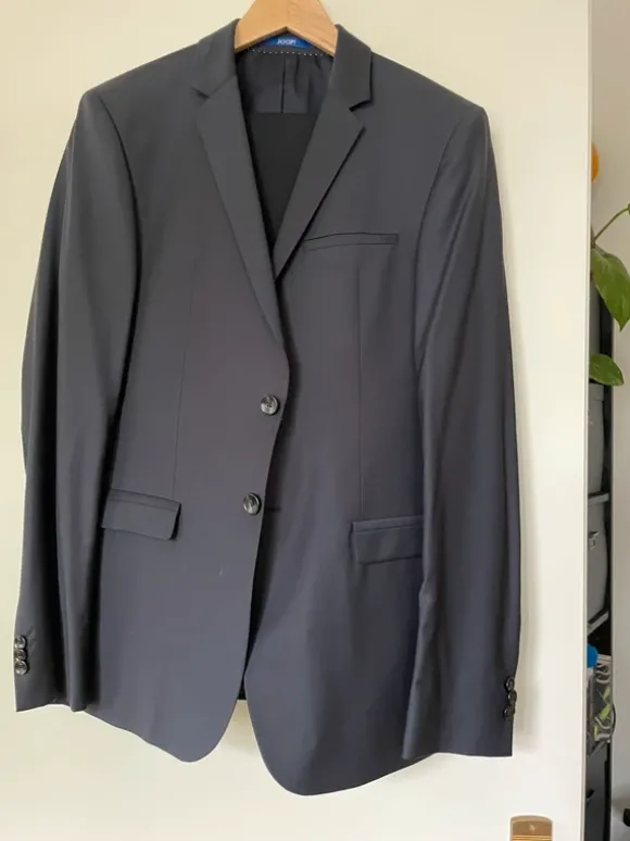 Anzug Herren Joop dunkelblau Hose und Sakko