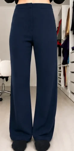Anzug Set aus Blazer+Stoffhose dunkelblau