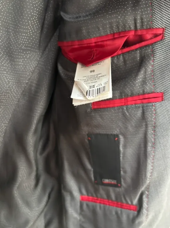 Anzug Set, grau, Größe 98