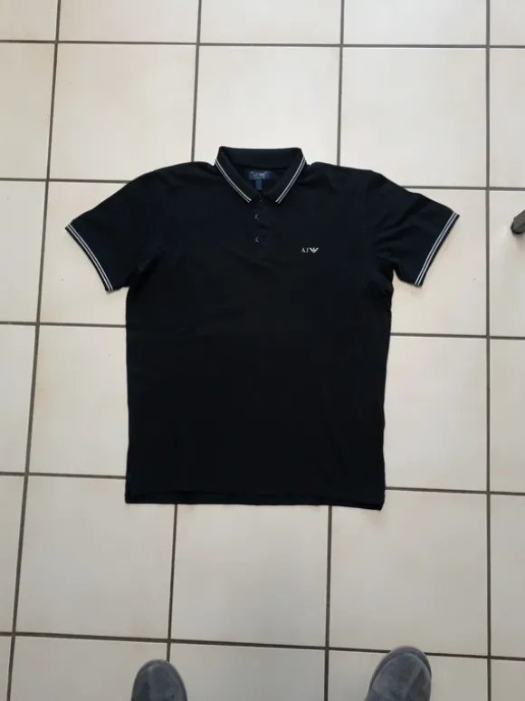 Armani Jeans Shirt Herren Kurzarm Größe L