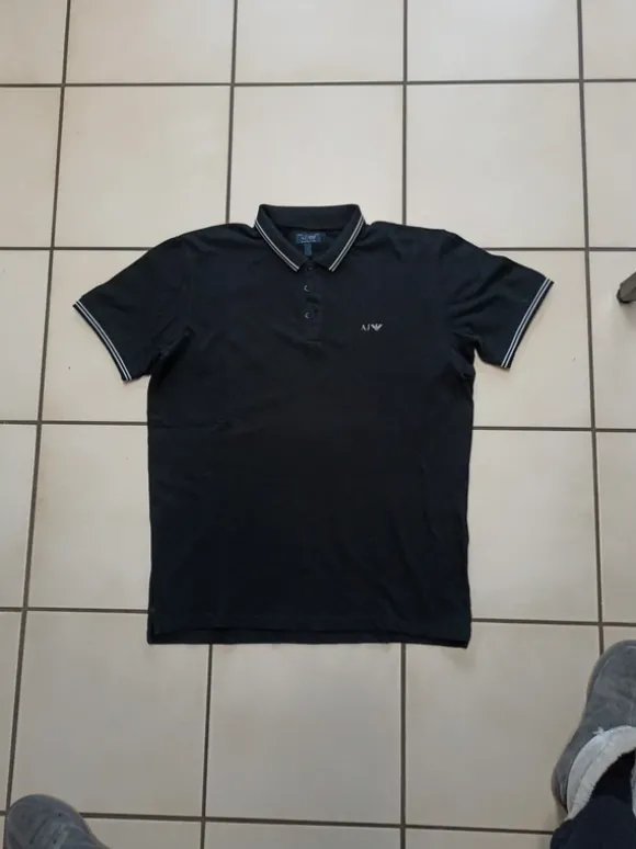 Armani Jeans Shirt Herren Kurzarm Größe L