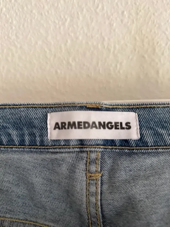 ArmedAngels Detox Denim Aarjo Tapered Fit 36/32 Stonewashed Blue
