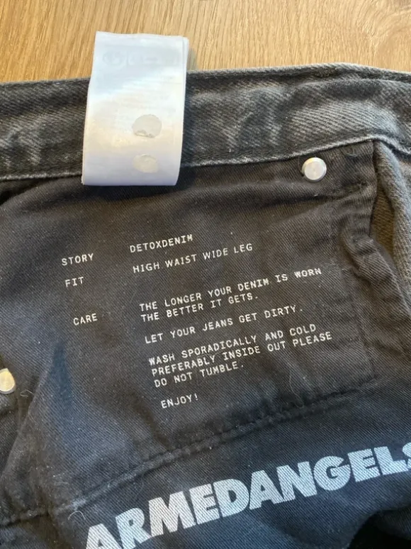 ArmedAngels DetoxDenim High Waist Wide Leg Jeans