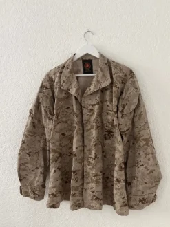 Army Feldhemd Feldbluse L Large Short Propper US Army original Military Uniform a38