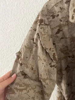 Army Feldhemd Feldbluse L Large Short Propper US Army original Military Uniform a38