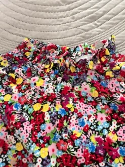 ASOS Damen jumpsuit kurz Blumenmuster floral EU40
