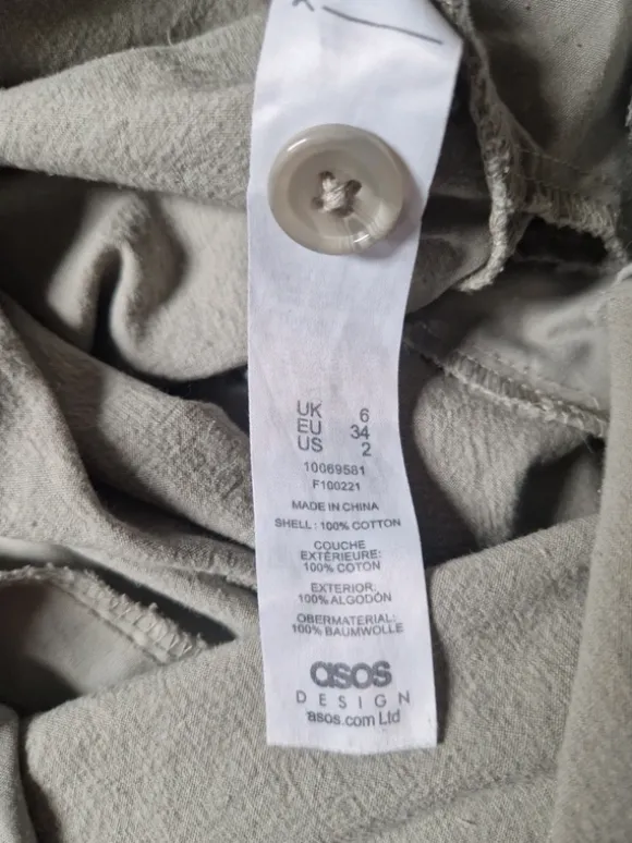 Asos Design High Waist Hose Gr.34