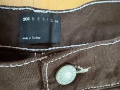 Asos Design Jeansshorts - Braun
