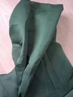 ASOS One-Shoulder Kleid Dunkelgrün Größe 40