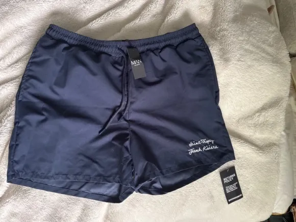 Badehose Blau
