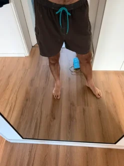 Badehose braun badeshorts