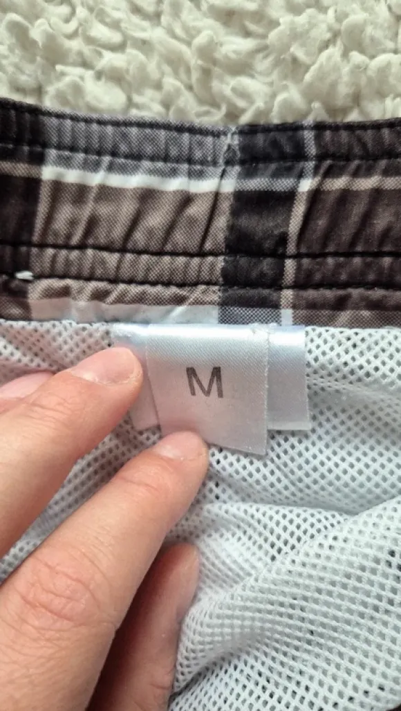 Badehose karriert
