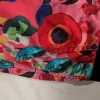 Badehose mit Tasche Blumenmotiv