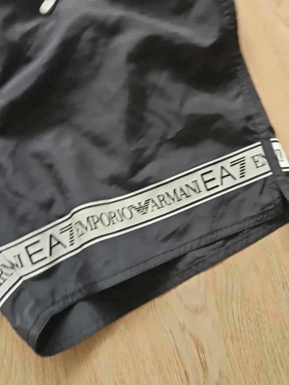 Badehose/Shorts Emporio Armani Schwarz