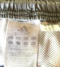 Badeshorts grau/rot