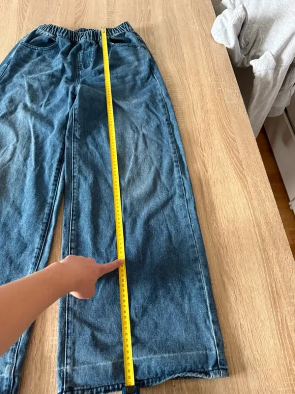 Baggy Jeans mit Bund