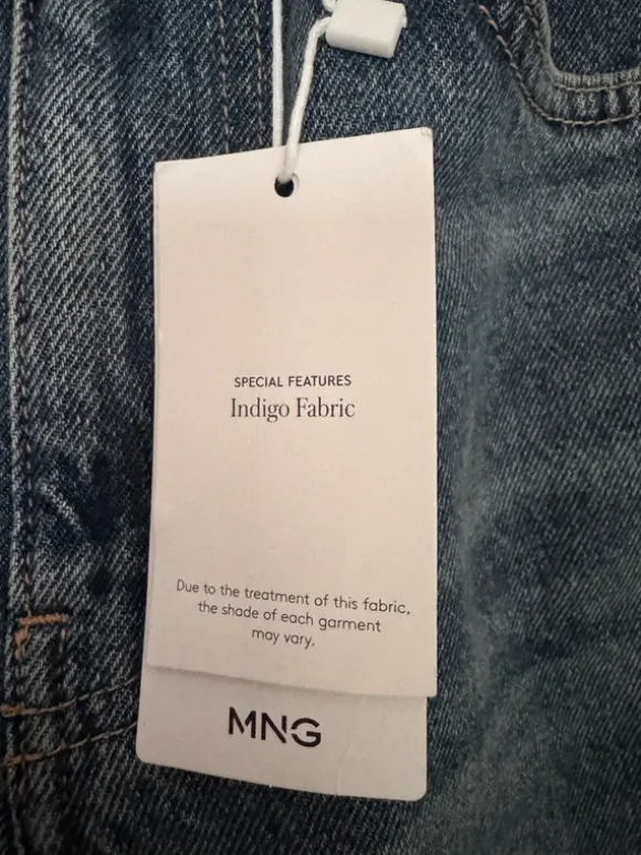 Balloon-Jeans mit mittlerer Bundhöhe
