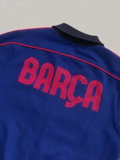 Barcelona Trainingsjacke | Vintage | Nike | M | slim fit | Blau Rot