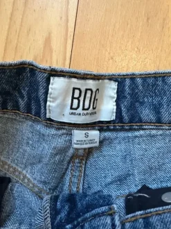 BDG jorts, size S