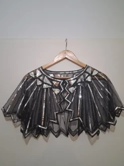 Belle cape Art Déco Années Folles Gatsby