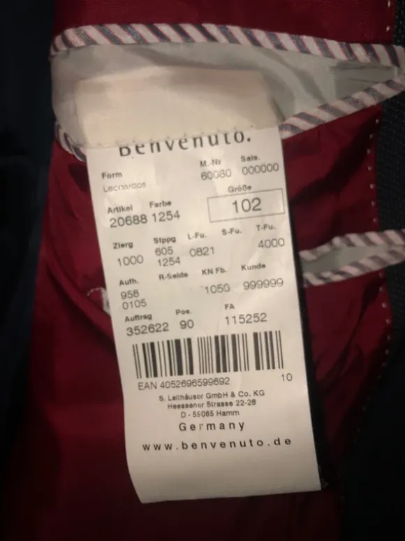Benvenuto Sakko XL