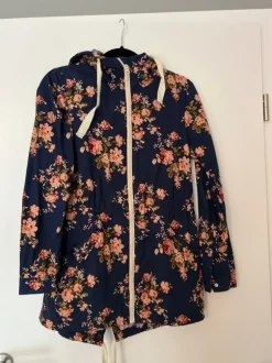 Übergangsjacke Blumenmuster