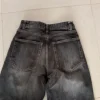 Bershka Jeans Baggy Gr 36 schwarz