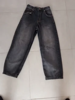 Bershka Jeans Baggy Gr 36 schwarz