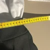 Black Baggy Pleated Trousers