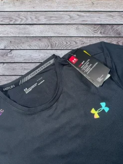 Black Under Armour Shirt & Shorts Set Size L