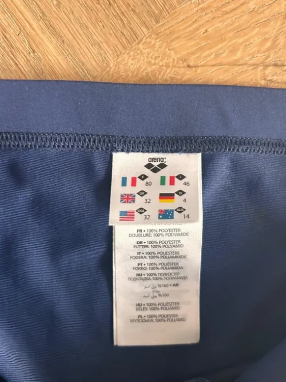 blau Herren Badehose