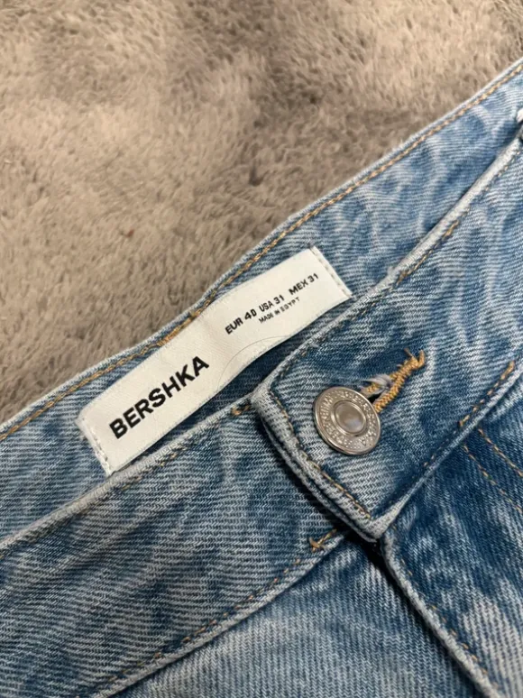 Blau skater baggy jeans