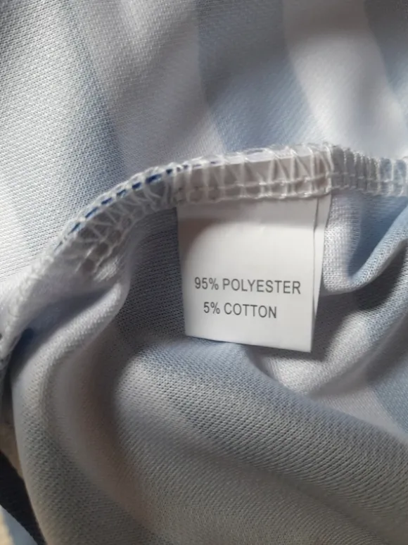 Blau weiß gestreiftes T Shirt Poloshirts