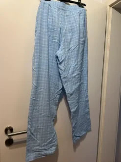 Blau weiße Pyjamahose