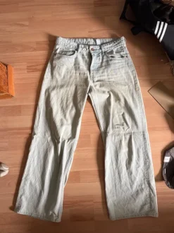 Blaue Baggy Jeans