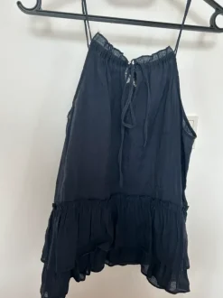 Blaue Bluse
