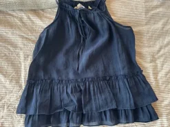 Blaue Bluse