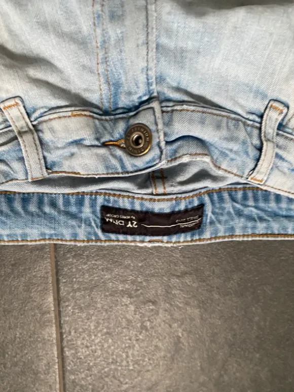 Blaue Jeans Hose