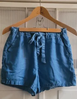 Blaue Shorts Jeansoptik