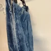Blaues Jeans-Skort