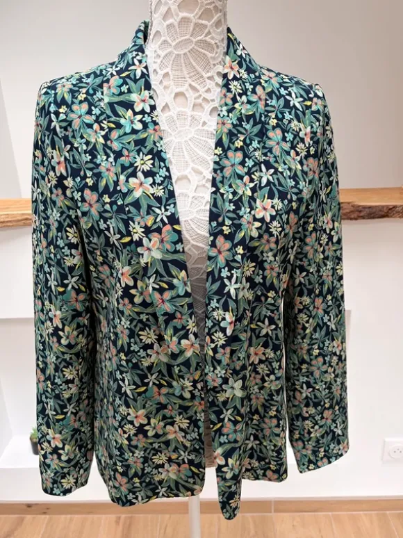 Blazer à fleurs neuf Gemo