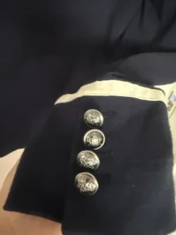 Blazer aus Sweatshirt Stoff