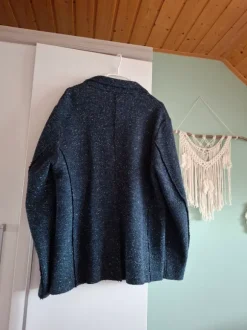 Blazer blau Gr. M von F.K. ähnlich wie eine Strickjacke