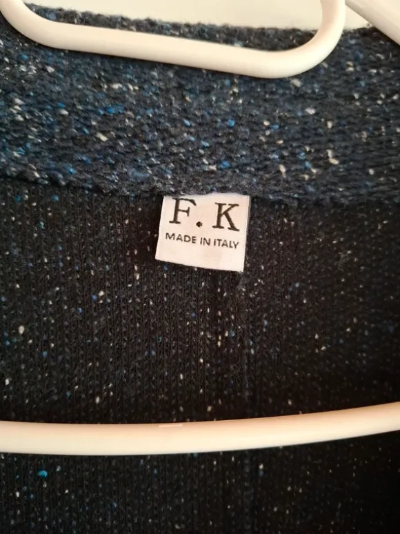 Blazer blau Gr. M von F.K. ähnlich wie eine Strickjacke