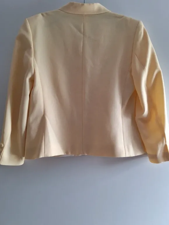 Blazer creme, hellgelb